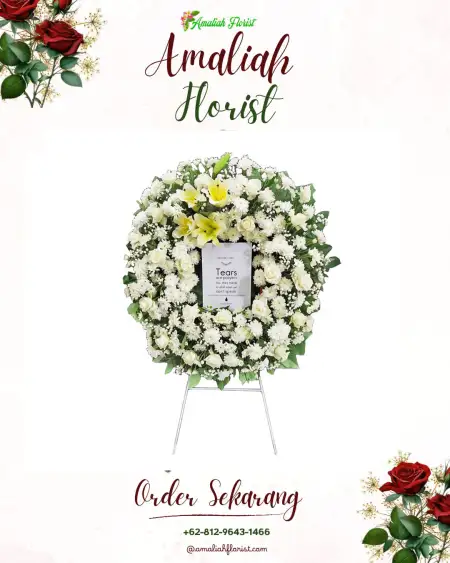 Krans Bunga Duka Medan Petisah